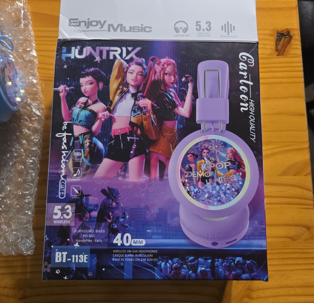Huntrix K-Pop Inspired Wireless Headphones